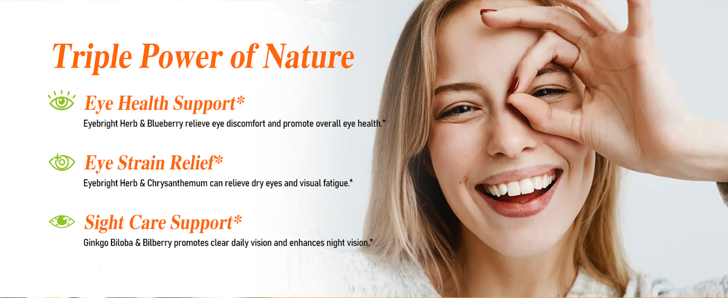 Eyebright Herb Drops for Eye Health with Lutein & Zeaxanthin - 2oz