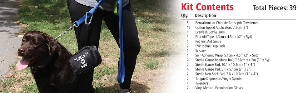 First Aid Central 39 Piece Pet First Aid Kit (AZ-PETBFAK)