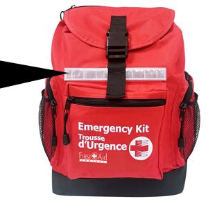First Aid Central AZ-DP4B 4-Person 72-Hour Emergency Survival Kit, Survival Backpack With First Aid Kit & Assorted Emergency Supplies
