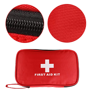 First Aid Empty Kit,Compact and Lightweight Waterproof First Aid Bag Empty with Zippered for Emergency at Home, Office, Car, Outdoors, Boat, Camping, Hiking(Bag Only) (2 Pack Fanny Pack)