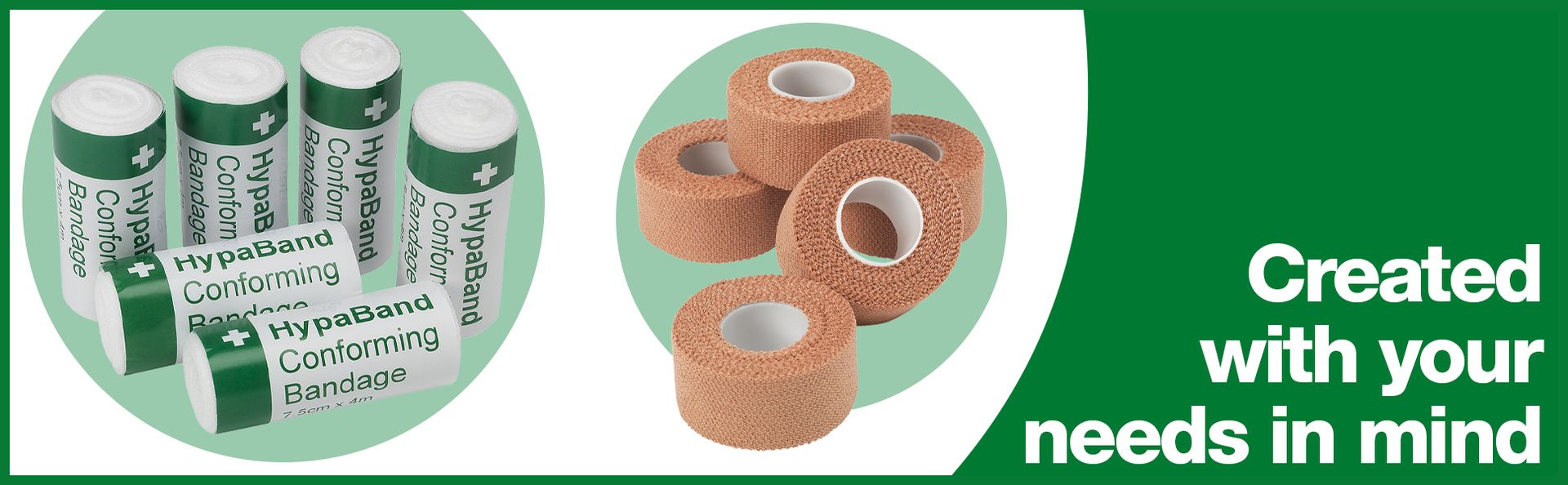 Safety First Aid HypaCover Pack of 6 Dressing Bandages, 12cm x 12cm