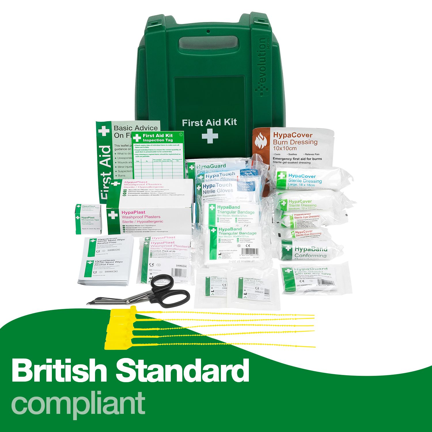 Safety First Aid Evolution Plus British Standard First Aid Kit, Small