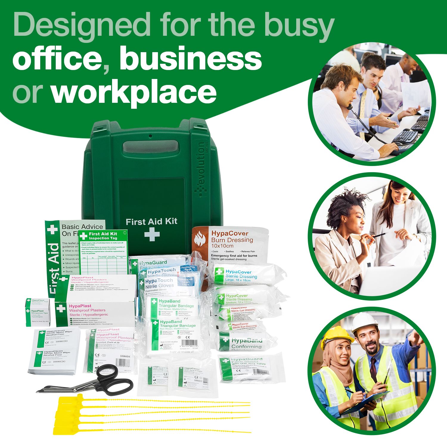 Safety First Aid Evolution Plus British Standard First Aid Kit, Small