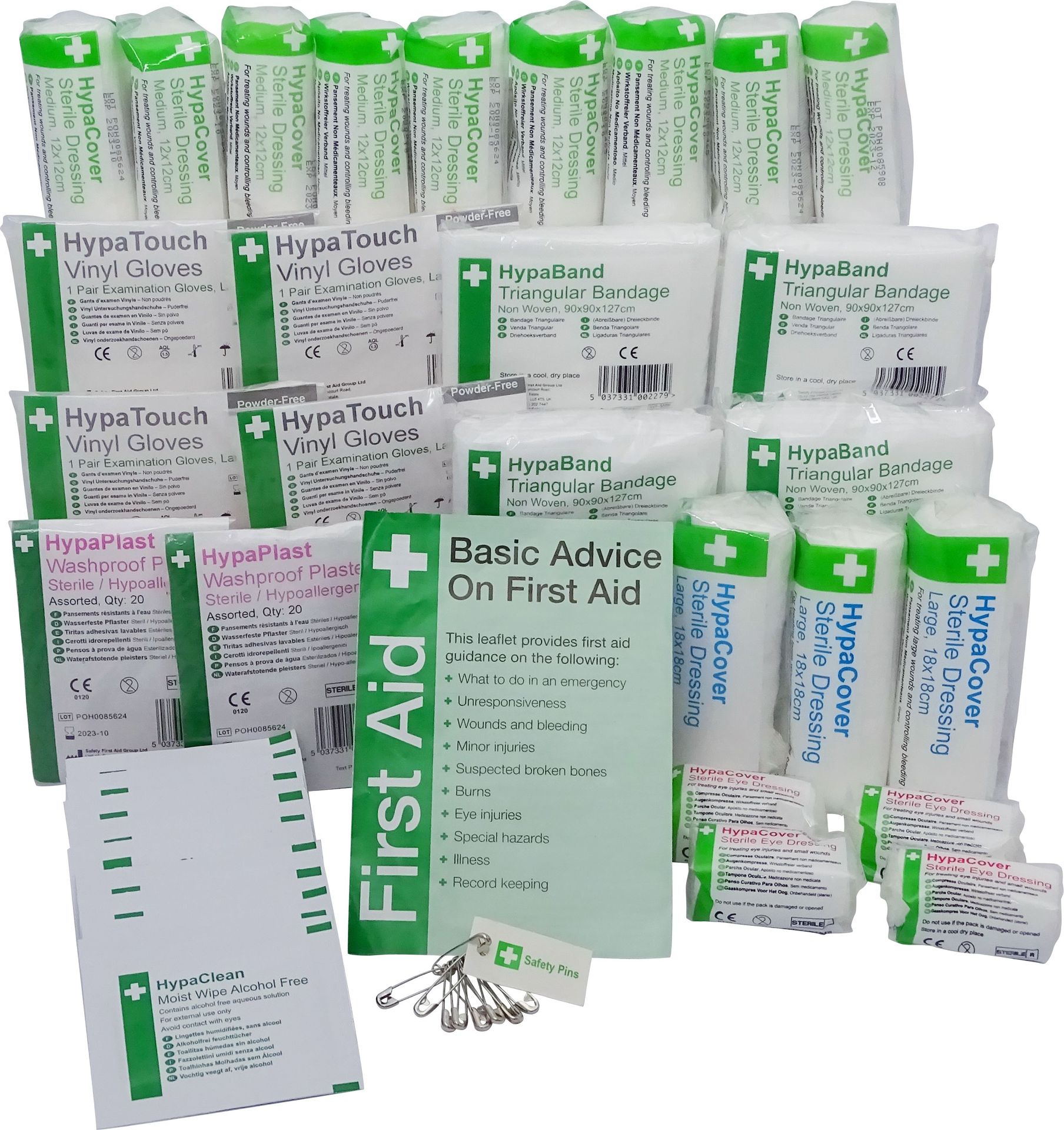 Safety First Aid HSE 1-10 Persons First Aid Refill