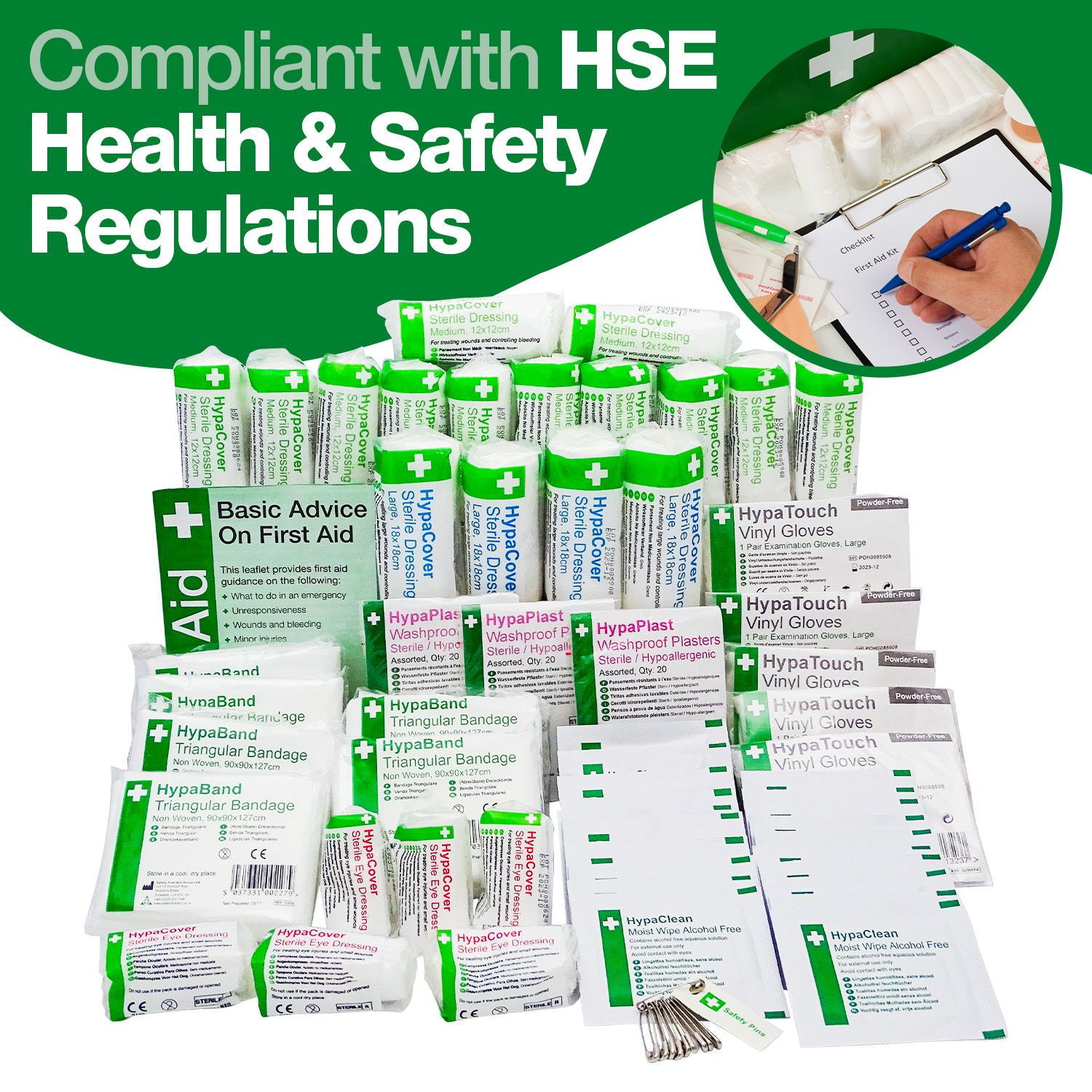 Safety First Aid HSE 1-10 Persons First Aid Refill