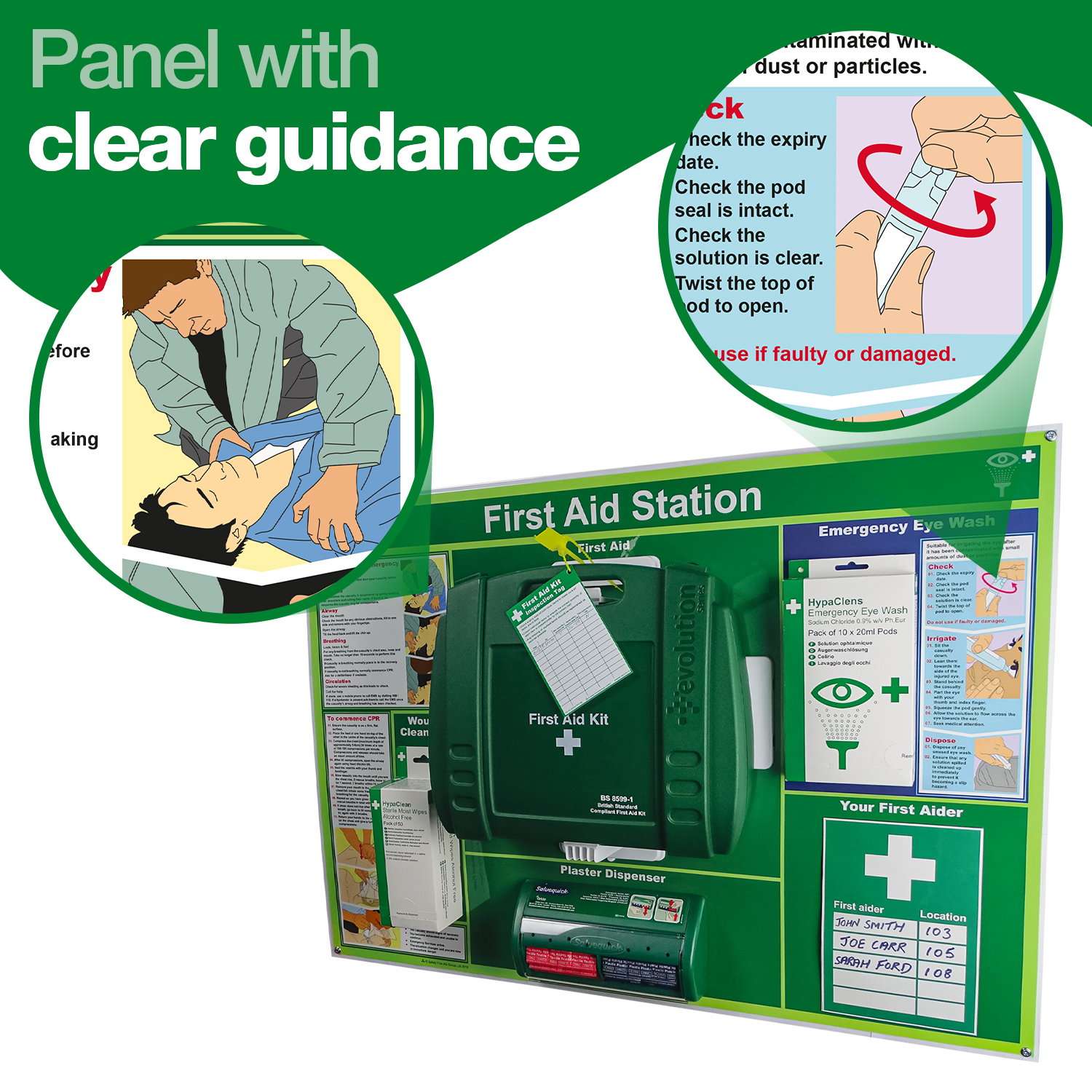 Safety First Aid Group Large Workplace First Aid Station