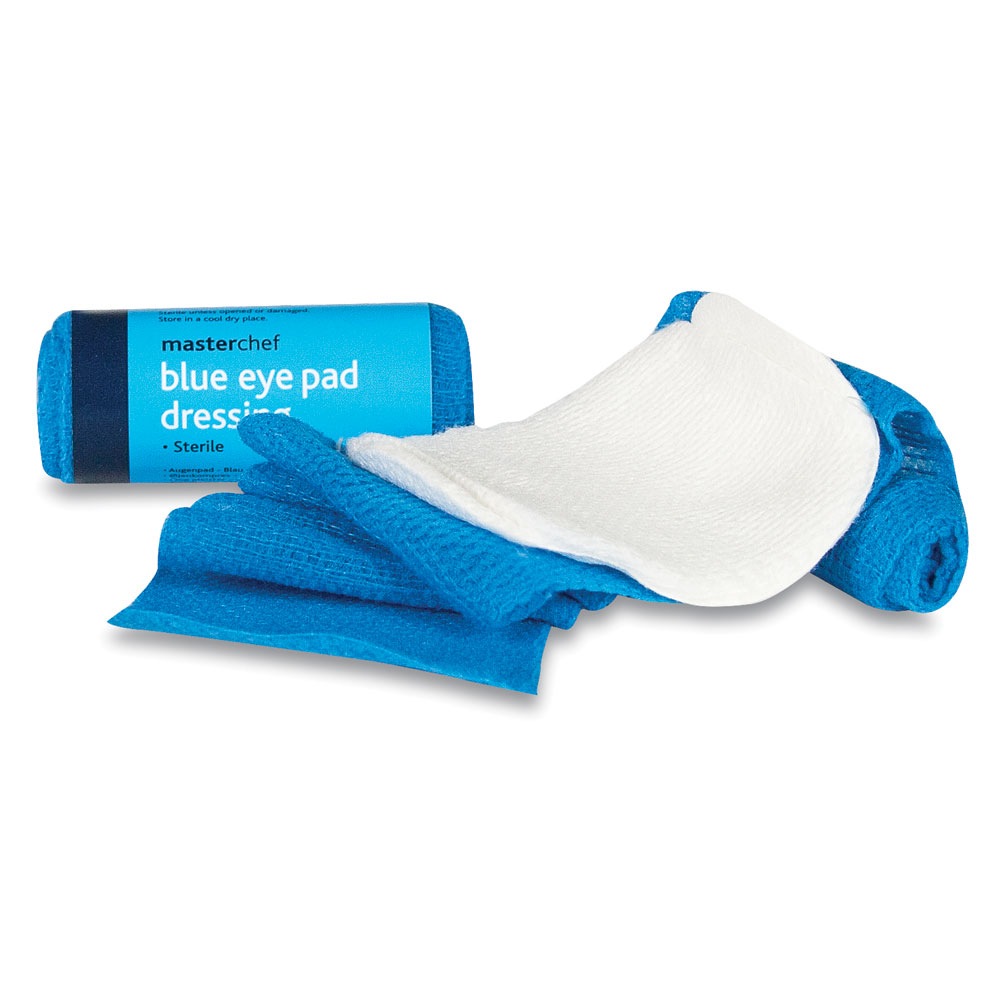 Reliance Medical 10 Persons First Aid Kit - HSE MasterChef All Blue First Aid Kit for Catering (for Ref 178), Containing Bandages, Plasters, Dressings and Wound Cleaning Wipes, Packaging May Vary