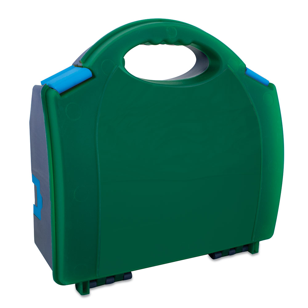 Reliance Medical 10 Persons First Aid Kit - HSE MasterChef All Blue First Aid Kit for Catering (for Ref 178), Containing Bandages, Plasters, Dressings and Wound Cleaning Wipes, Packaging May Vary
