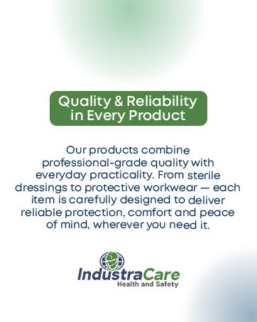 IndustraCare Economy Empty Green First Aid Kit - Ideal Replacement Box - Variety of Sizes (1-5 Person Empty Box)