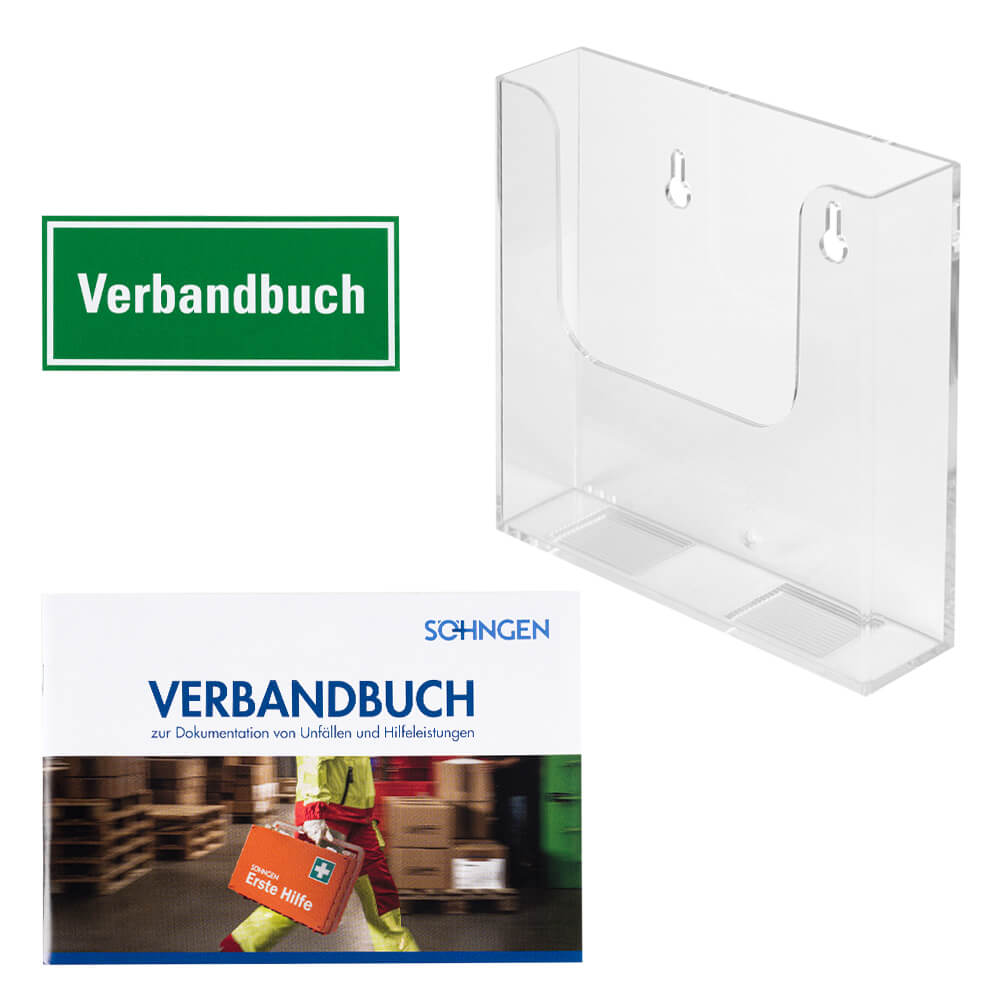 Premium First Aid Station, Many Accessories According to ASR A4.3/DIN 13157, 94 x 47.5 cm, Item No. 611100