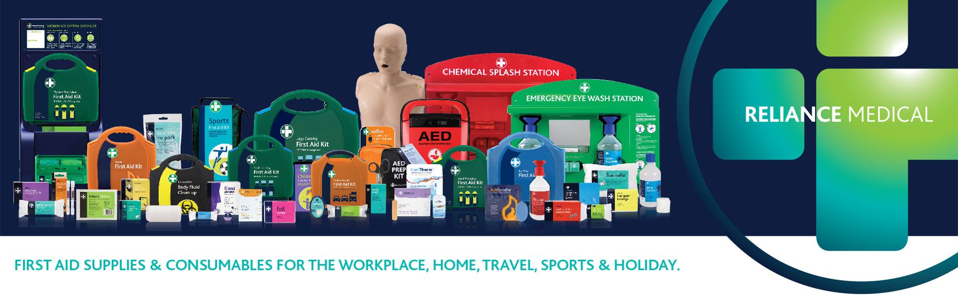 Reliance Medical BS8599-1 Medium Workplace First Aid Kit for Ref 343