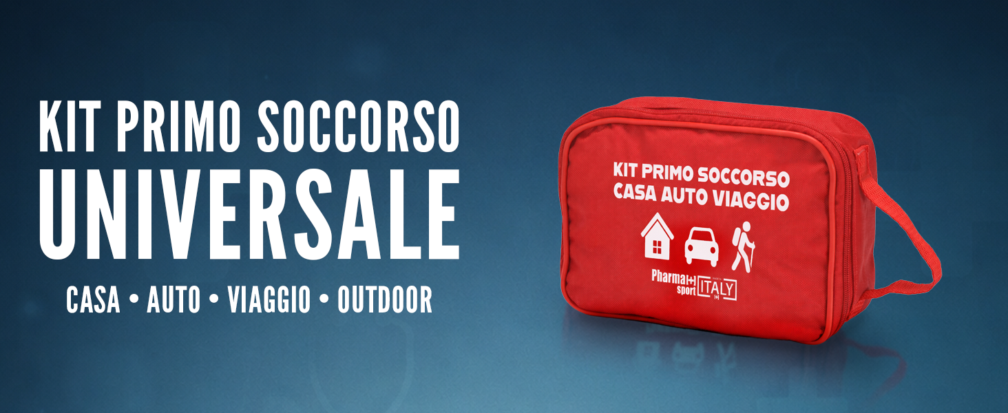 PHARMA+SPORT Car, Home and Travel First Aid Kit - 51 Piece