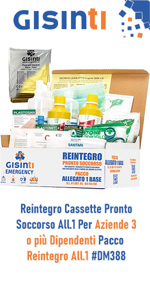 Gisinti Reintegro First Aid Cassette All.1 for Companies 3 or More Employees Replenishment Package All.1 #DM388