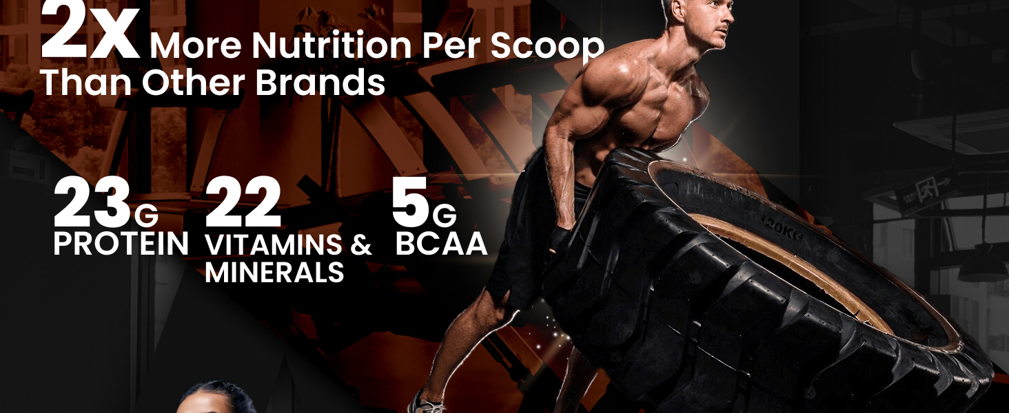 Mypro Sport Nutrition Plant Protein Powder Pea & Brown Rice Protein (23g protein,22 Vitamins & minerals,5g BCAA) Plant Based Protein Supplement For Men & Women (Chocolate Flavour -1000 Gm)