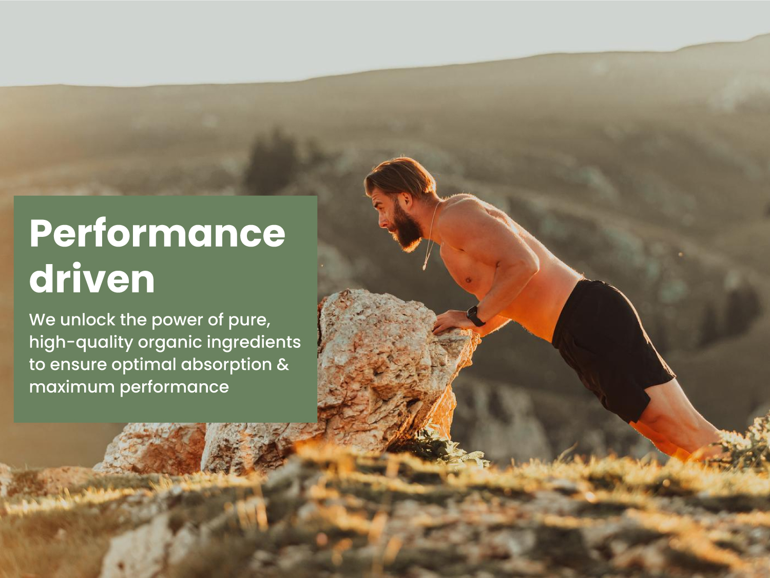 Vlado's Himalayan Organics Organic protein Powder I Plant protein I 28G Protein , 5G BCAA I Made with 100% Organic Pea's I Clean & Vegan Protein I Lab Tested I Fast Absorbing, No Bloating, Easy to Digest | Faster Muscle Recovery I Unflavoured - 500 Grams