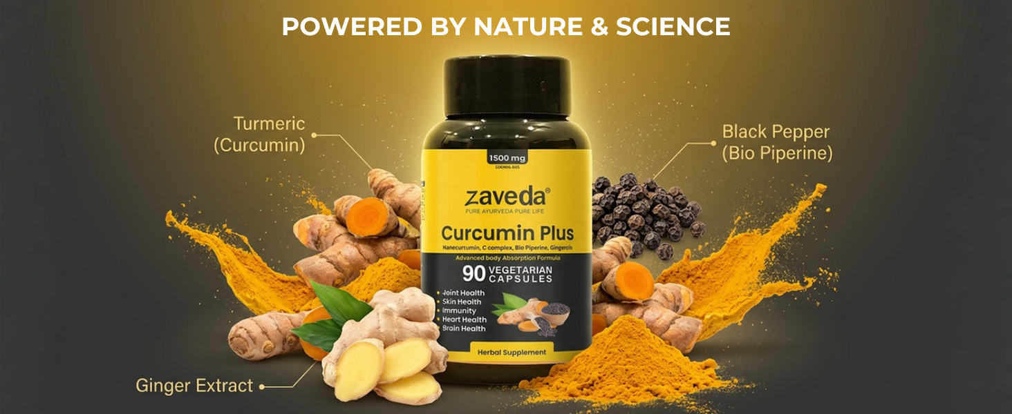 Curcumin Plus 1500 mg, 90 Veg Capsules