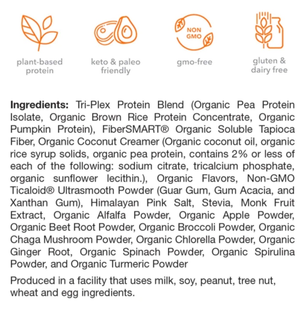 Vegan Organic Plant Protein Powder and Meal Replacement Shake With Shaker Cup and 2 Oz MCT Oil - By 310 Nutrition - Gluten, Dairy and Soy Free - 0g of Sugar | Keto and Paleo Friendly (Vanilla) 4