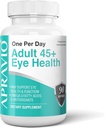 Adult 45+ Eye Health Eye Vitamins w/Vitamin C, Vitamin E, Zinc, Copper, & Omega-3 Fatty Acids for Vision Health & Eye Protection, 90 softgels 2