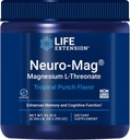Life Extension Neuro-Mag Magnesium L-Threonate Powder Tropical Punch Flavor - 3.293 Ounce 2