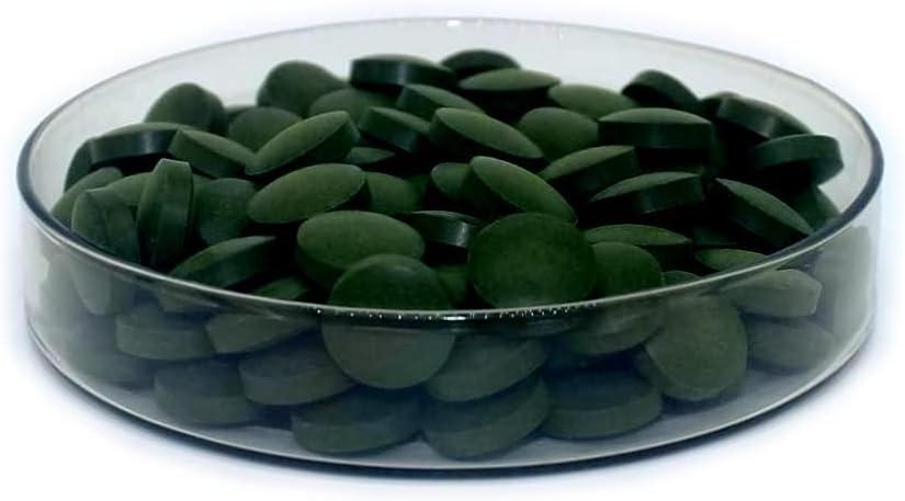 Certified 100% Organic Spirulina Tablets 500mg,300 Count,Rich in Beta-Carotene (Vitamin A) and B-12 with Naturally Occurring GLA,Vega Non-GMO-Superfood Supplement 5