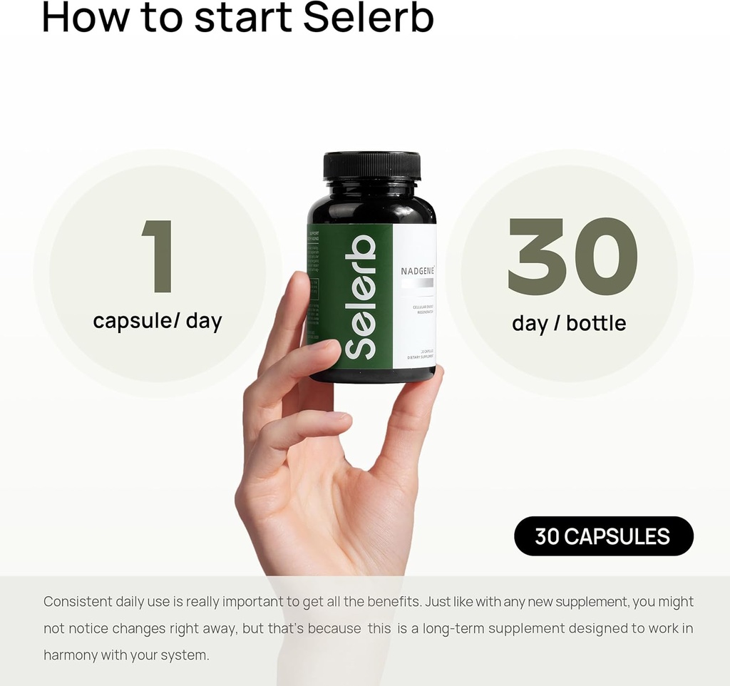 Selerb Immune Support with Echinacea and Zinc- 30 Capsules, GMO Free 6