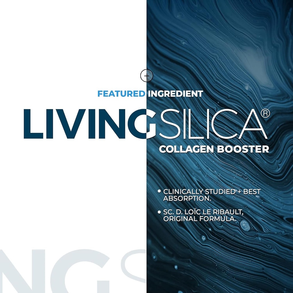 Orgono Living Silica Kit | Mineral-Based Collagen Booster Liquid & Concentrate Drops (Travel Size) | Vegan | Supports Joint & Bone Health, Collagen & Elastin Production, Glowing Skin. 5