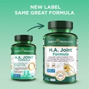 Purity Products HA Joint Formula Hyaluronic Acid + Key CoFactors - Joint + Skin Multi Collagen (Type I, II & III) - 5-Loxin - Olive Fruit Extract - Joint Flexibility + Mobility - 90 Capsules (3) 4