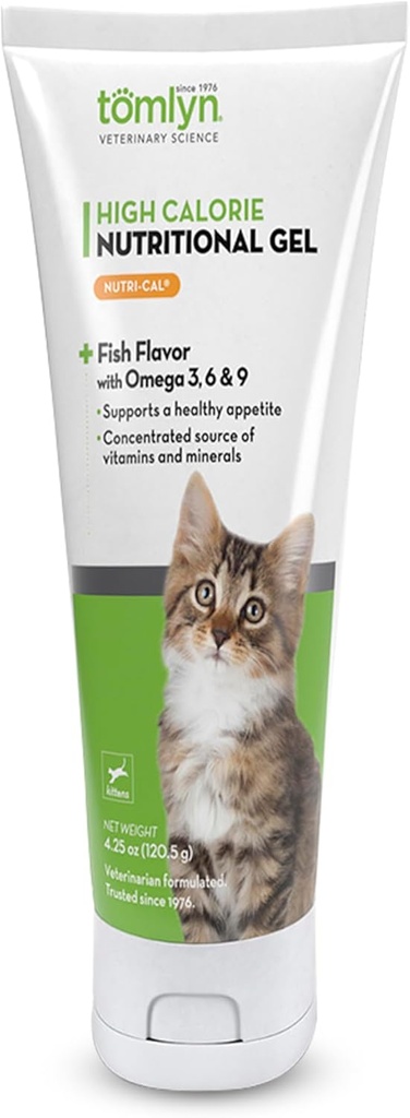 Tomlyn High Calorie Nutritional Gel for Kittens (Nutri-Cal) 4.25 oz 2