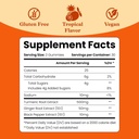 BeLive Turmeric Curcumin with Black Pepper & Ginger - 500 mg of Turmeric and Ginger Supplement for Immune Support, Healthy Skin, and Mobility - Tropical Flavor | 60 Count 3