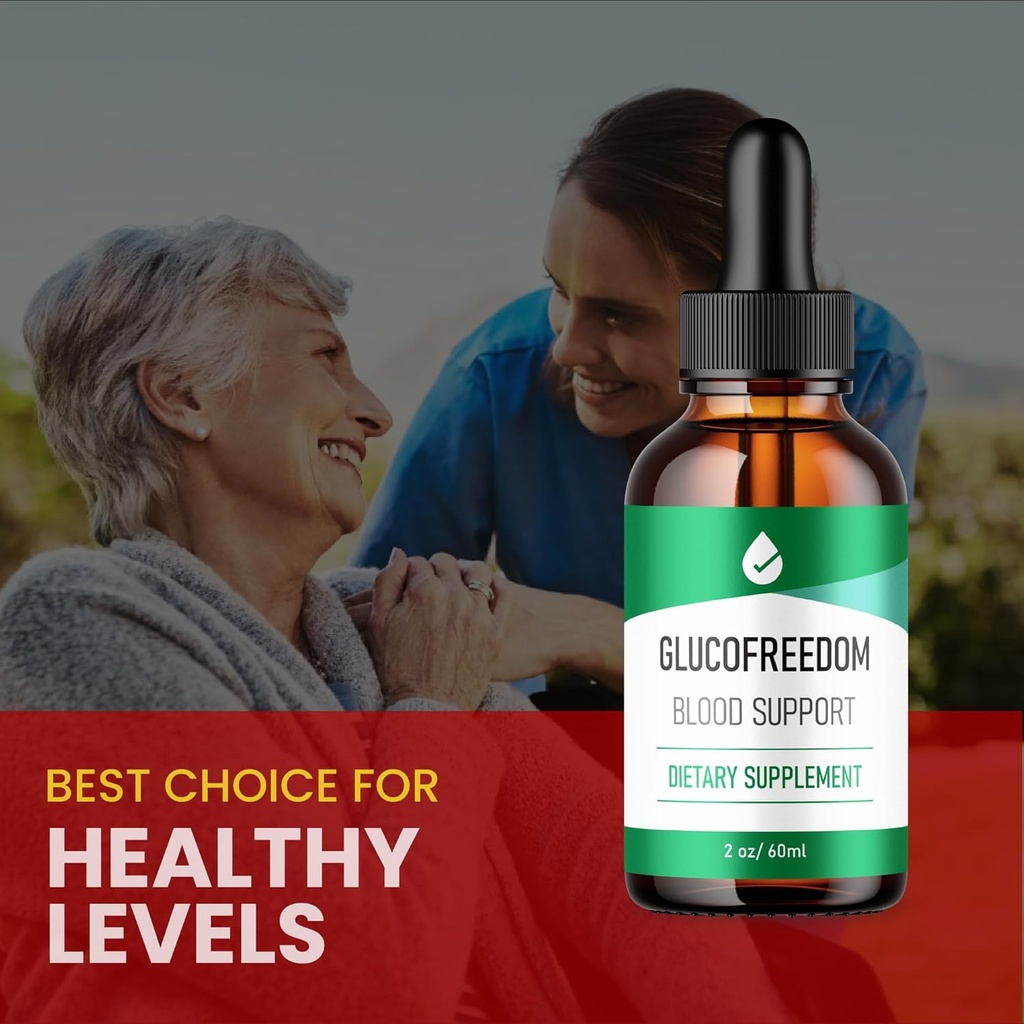 GlucoFreedom Drops - Official Formula - GlucoFreedom Liquid Drops Advanced Formula, Gluco Freedom Drops Alt Pills, GlucoFreedom Drops Reviews, Overall Wellness Maximum Strength Support USA Made (2oz) 3