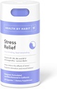 Health by Habit Stress Relief Supplement (60 Capsules) - Vitamin B, Zen, Lemon Balm, Supports Relaxation, Mood Balance, Reduce Stress, Non-GMO, Sugar Free (1 Pack) 2