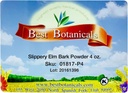 Best Botanicals Slippery Elm Bark Powder 4 oz. 6
