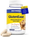 Enzymedica GlutenEase, Advanced Digestive Enzymes for Women and Men, Fast-Acting Formula for Bloating Relief & Digestive Health, Helps Break Down Gluten & Casein, 120 Capsules 2