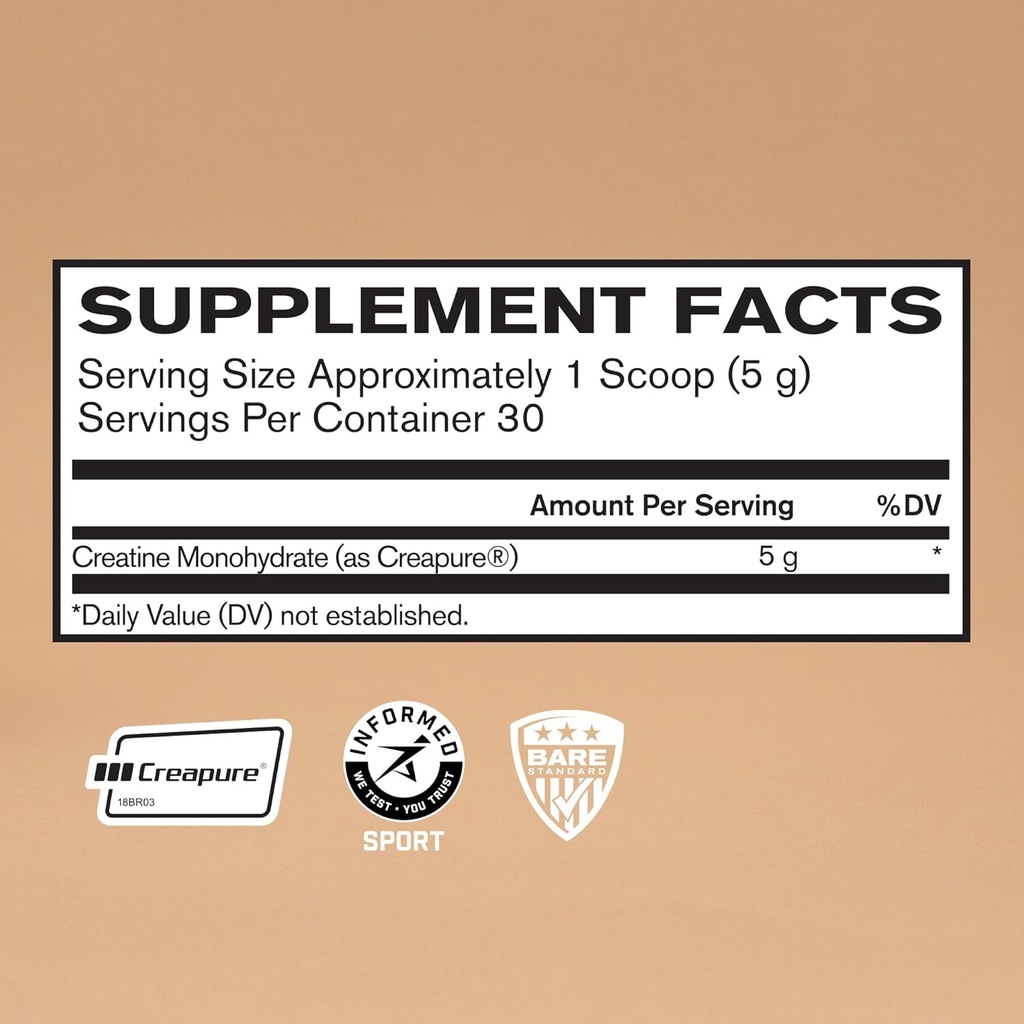 BARE PERFORMANCE NUTRITION BPN Creatine Monohydrate & Strong Greens Bundle 4
