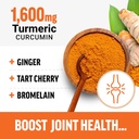 FORCE FACTOR Better Turmeric 3-Pack Joint Support Supplement Featuring HydroCurc Turmeric, Clinical Strength Joint Support, 360 Tablets, White Packaging 3