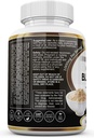 Black Maca Root Powder Capsules for Men & Women – 100% Wildcrafted Peruvian Gelatinized 1000mg, Supports Healthy Energy & Performance, High Potency & Absorption, Non GMO, 90 Capsules, Made in USA 2