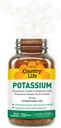 Country Life Potassium 99 mg Tablets - Chelated for Enhanced Absorption, Supports Neuromuscular Function & Electrolyte Balance, Certified Gluten Free, Vegan, Kosher, 250 Tablets 3