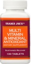 Trader Joe's Multi Vitamin & Mineral Antioxidant 100 Tablets 2