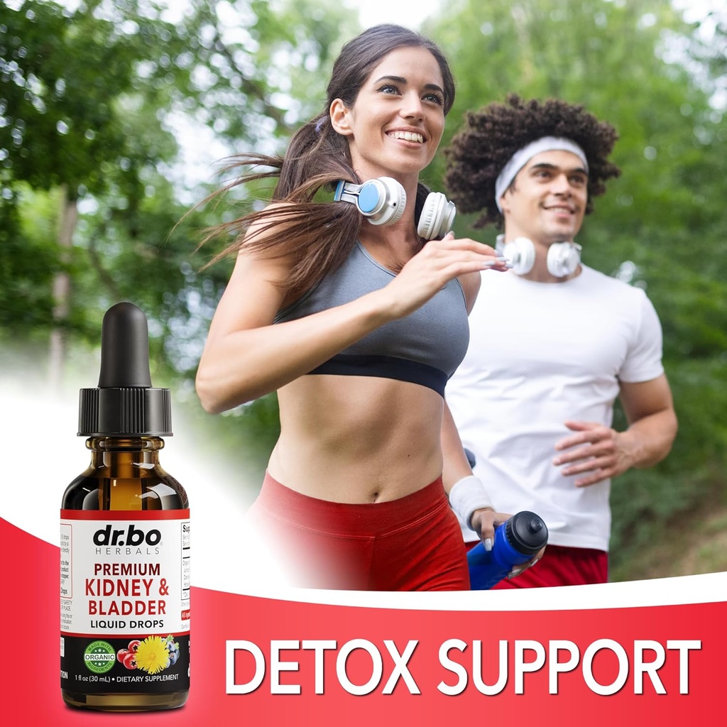 Kidney Support Supplement Bladder & Colon Cleanser Detox - Organic Kidney Bladder Supplements Drops, 15 Day Intestinal Cleanse Pills Probiotic - Renal Cleanse Detox Urinary Tract Bowel Movement 5