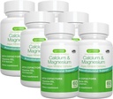 Igennus Algae Calcium & Magnesium Supplement, Plant Based, High Absorption, K2 & D3, Non-GMO Red Algae Mineral Complex for Bone & Teeth Support, for Women and Men, with Boron, Vegan, 6 x 60 Tablets 2