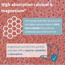 Igennus Algae Calcium & Magnesium Supplement, Plant Based, High Absorption, K2 & D3, Non-GMO Red Algae Mineral Complex for Bone & Teeth Support, for Women and Men, with Boron, Vegan, 6 x 60 Tablets 4