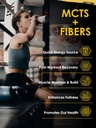 NATURE TARGET Whey Isolate Protein Powder, Unflavored, 25g Protein, Low Carb Protein Powder, Sugar-Free, for Men & Women, 5.5g BCAAs, Rich in Fibers & Minerals, 1.1 Pound (500g) 6