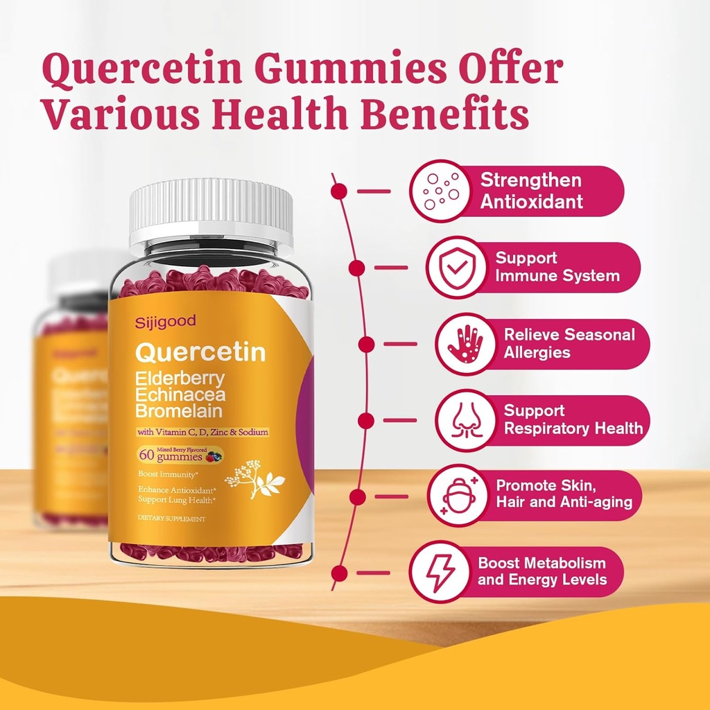 Turmeric Curcumin Gummies with Ginger and Black Pepper Herbal Supplement, Immune Support, Healthy Skin, and Joint Health, for Women, Men and Kids - 60 Orange Flavored Gummies 3