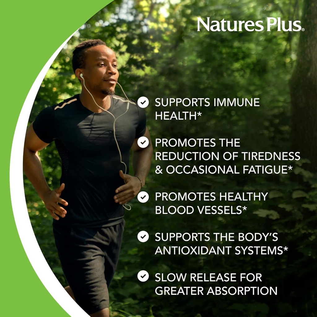 NaturesPlus C-Ascorbs Buffered Vitamin C, Sustained Release - 4000 mg, 180 Vegetarian Tablets - Super Potency Immune Support with Mineral Ascorbates, Antioxidant - Gluten-Free - 45 Servings 5
