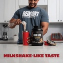 REDCON1 MRE Lite Whole Food Protein Powder, Juniors, Raspberry Swirl Cheesecake - Low Carb, Whey Free Meal Replacement with Animal Protein Blends - Easy to Digest Supplement with MCT Oil (30 Servings) 6