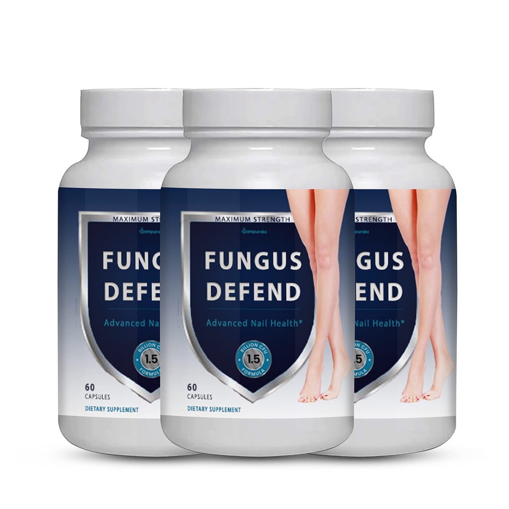 Fungus Defend Advanced Formula Supplement 3 Packs 90 Days Supply