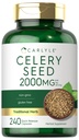 Carlyle Celery Seed Extract Capsules | 240 Count | Traditional Herb Supplement | Non-GMO and Gluten Free Formula