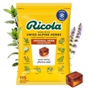 Ricola Original Herb Cough Drops with Menthol - Cough and Sore Throat Relief - 115 Count - Herbal Throat Lozenges