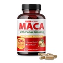 Vital Herbal Maca Root Complex with Ashwagandha, Tongkat Ali, Tribulus, Horny Goat Weed & Panax Ginseng – Herbal Support for Energy & Performance – 90-Day Supply