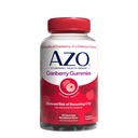 AZO Cranberry Urinary Tract Health Gummies Dietary Supplement 2 Gummies = Glass Cranberry Juice Helps Cleanse Protect Natural Berrylicious Flavor Gummies, Non-GMO, 40 Count